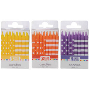 STRIPED/DOTS CANDLES