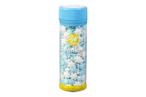 Pearlized Snowflake Sprinkles, 4 oz. Mix,180621-2105
