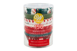 Classic Santa Claus Christmas Cupcake Liners, 150-Count,415-0-0587