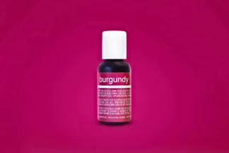 20ml Burgundy Wine Liqua-Gel Food Colouring Chefmaster,5111