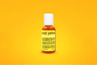 20ml Lemon Yellow Liqua-Gel Food Colouring Chefmaster,5142