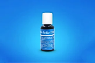 20ml Neon Brite Blue Liqua-Gel Food Colouring Chefmaster,5454