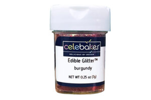 Burgundy Edible Glitter,7500-786004