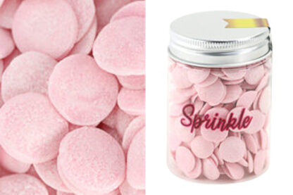 100g jumbo pearl baby pink confetti sprinkle,ab9486