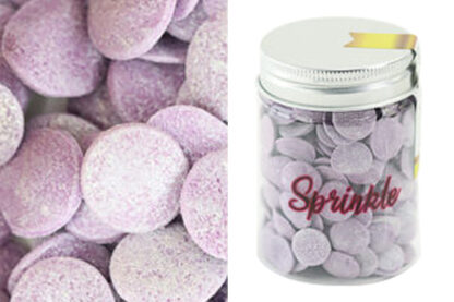 100g jumbo pearl purple confetti,ab9489