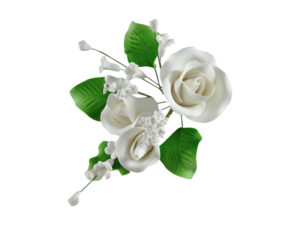 Australian Rose Spray White