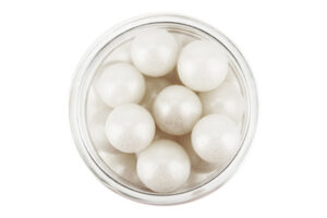 500G 10mm PEARLY WHITE EDIBLE CACHOUS ,CPPRLWH-510