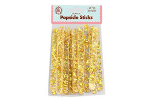 Gold Flakes - Acrylic Cakesicle Sticks,GA-PS-GF25