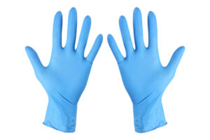 Gloves Vinyl Powder Free Blue,GVPFBM