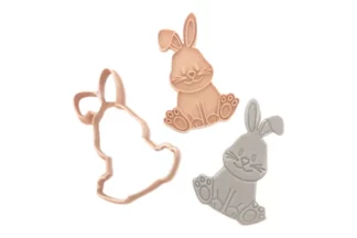 Cute Bunny Cutter and Embosser Set - Little Biskut,LBD022