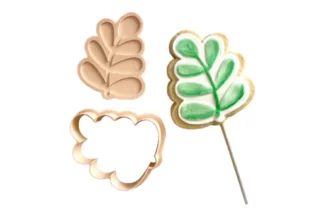 Leaf Cutter and Embosser Set - Little Biskut,LBD029