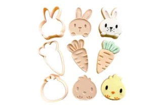 Easter Mini Cutter and Embosser Set - Little Biskut,LBD057-S