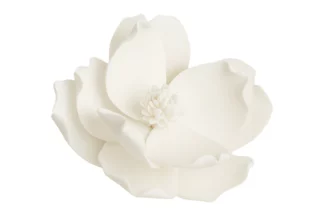 13cm Large Magnolia white Sugar flower wedding birthday cake decoration topper SWEET SUGAR FLOWERS,MAGLWH