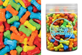 100g Puppy Bones Sprinkles,SP-PB-100