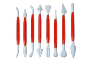 8PCS Red Modelling Tools,Set of 8 Red Modelling Tools,UCG-404R
