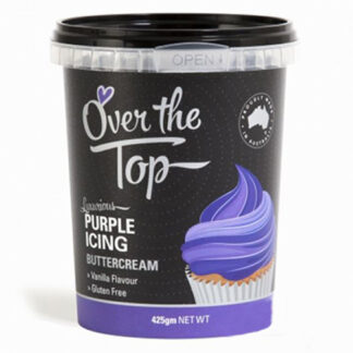 ICING BUTTERCREAM OVER THE TOP