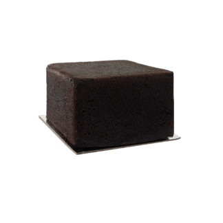 SQUARE CHOCOLATE MUD 4" HIGH CAKE
