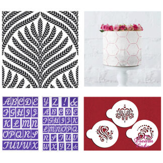 CAKE DESIGNER STENCILS