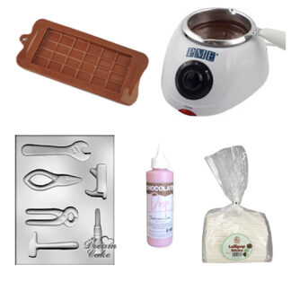 CHOCOLATE, CAKE POPS, MOULDS, FOIL WRAPPING & FAIRY FLOSS