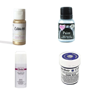 EDIBLE PAINTS & FOOD COLOUR SPRAYS