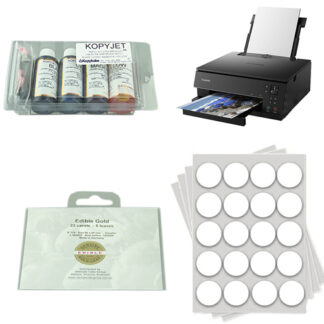 EDIBLE LEAVES, PRINTING SHEETS & TOOLS