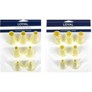 PLASTIC PASTRY PIPING TIPS