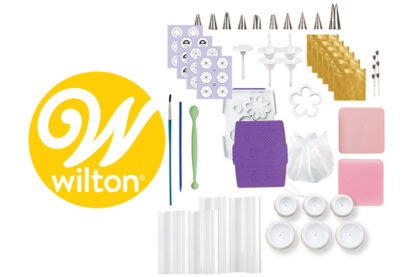 wilton flowers cake design student kit,2116113