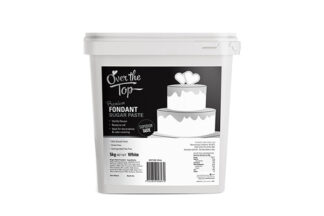 5kg Pure White Over The Top Fondant,Pure White Over The Top Fondant 5kg,09OT1095-1