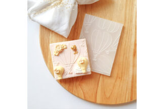 Heart Air Balloon Pattern Cookie Stamp ,heartair