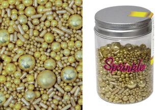 100G Gold Rush Mix Sprinkles,SP-GR-100