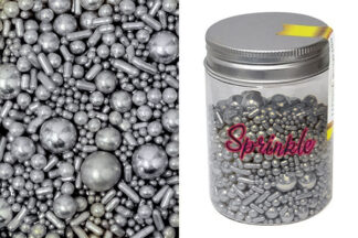 100G Silver Rush Mix Sprinkles,SP-SR-100