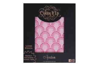 Avalon Cake Stencil Caking it Up,CIU-ST-AVALON