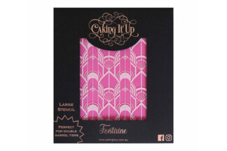 Fontaine Cake Stencil Caking It Up,CIU-ST-FONTAINE