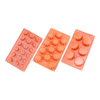 FLUTED SILICONE MOULDS
