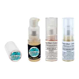 GLITTER SPRAY - PUMP PUSH EDIBLE DUSTS