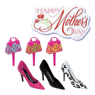 MOTHERS DAY DECORATIVE TOPPERS