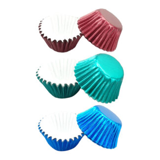 Mini 25mm Foil Cupcake Cases