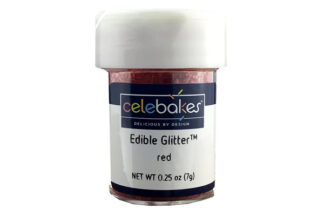 Red Edible Glitter,75 oz Red Edible Glitter,7500-78600R
