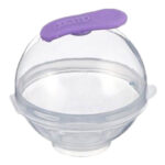 50MM DOME SHAPED CHOCOLATE PLASTIC MOULD - CLEAR PLASTIC BAKING MOULD