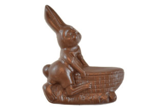 12cm 3D Easter Bunny with Basket 105,12 cm 3D Easter Bunny with Basket,RC-105