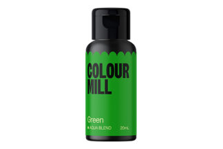 20ml Green Aqua Blend Colour Mill,CMA20GRN
