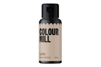 20ml Latte Aqua Blend Colour Mill,CMA20LAT