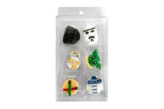 STAR WARS | SUGAR DECORATIONS | 6 PIECE PACK BSC,FS-STARWARS-6PK