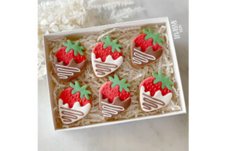 Strawberry Cutter and Debosser Set,LBD414