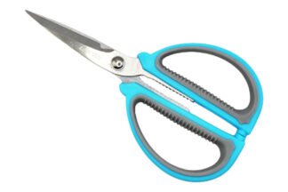 Stainless steel blue scissors,BLLMSC-01