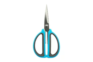 Stainless steel blue scissors,BLLMSC-01