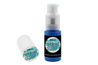 10g SAPPHIRE PUFF ICONIC GLITTER DUST,IG-FB5044P