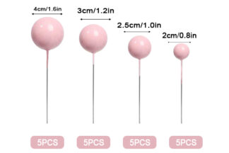 Pink Ball Topper 20PCS,PIBT-20