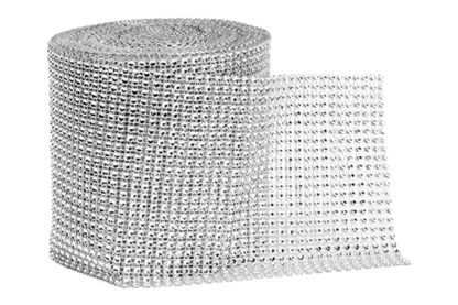 silver diamond rhinestone wrap,trmslv-001