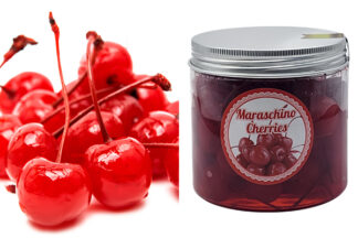 MARASCHINO CHERRIES WITH STEMS,POS-Marc-45